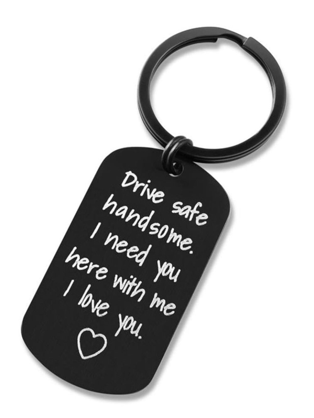 Valentine's Day‎ Gifts for Men - Drive Safe Keychain for Boyfriend